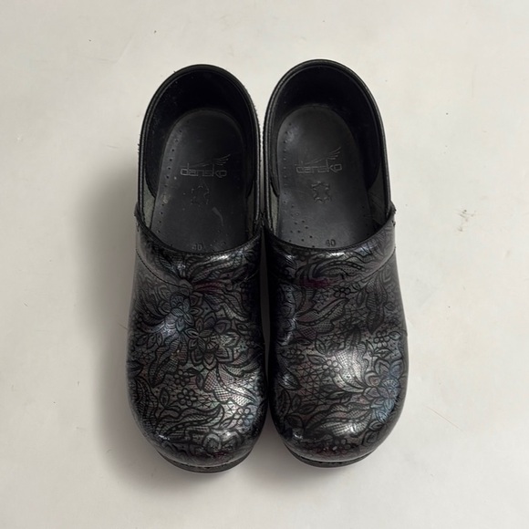 Dansko Shoes - DANSKO Iridescent Floral Clogs